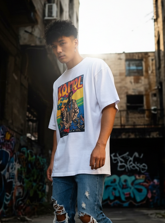 Tshirt printed on hand
